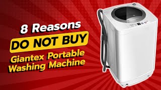 GIANTEX PORTABLE WASHING MACHINE  8 REASONS NOT TO BUY 💥🤯 [upl. by Mendy]