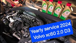 Volvo XC60 Oil Change amp Filter Replacement  DIY Maintenance [upl. by Missi]