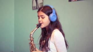 Candy Dulfer  Lily Was Here  Laman Gasimova Saxophone Cover [upl. by Ellenahs]