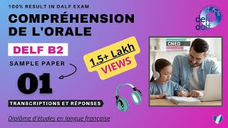 DELF B2  Compréhension de lorale No 01  DELF B2 Listening Practice Test Online [upl. by Grantland]