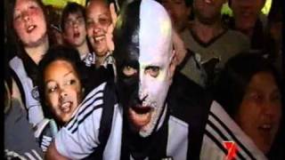 News Report Collingwood Wins 2010 Premiership Channel 7 News [upl. by Notlad]