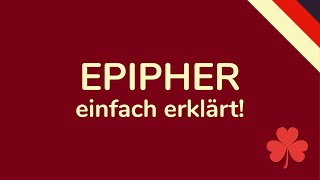 EPIPHER  schnell amp einfach erklärt rhetorische Mittel animiert 🇩🇪 [upl. by Zeuqirdor]