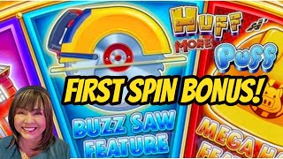 FIRST SPIN BONUS MORE PUFF amp A BIG WIN [upl. by Annecorinne]