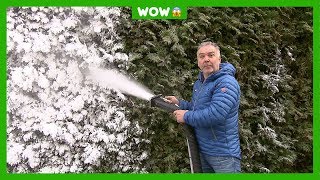 Deze man maakt sneeuw voor de Winterspelen [upl. by Atikin671]