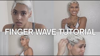 Finger Wave Tutorial  FAILWIN  😅😍 [upl. by Eybbob303]