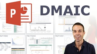 Making a Six Sigma DMAIC on a page in PowerPoint [upl. by Meris]