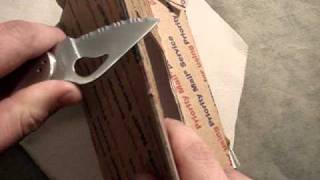 How To Strop Serrated Knife Blades [upl. by Stelmach]