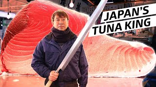 The Tuna King Reigns at Tsukiji Fish Market — Omakase Japan [upl. by Hana]