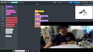 Dobot Magician robot video 3 block lab programmering [upl. by Jolanta132]