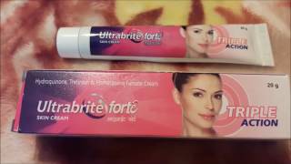 ULTRABRITE FORTE CREAM Review in Hindi [upl. by Jentoft]