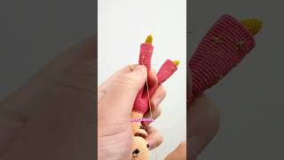 Cómo hacer Amigurumis de crochet paso a paso para PRINCIPIANTES tutorial shorts [upl. by Blanchard]