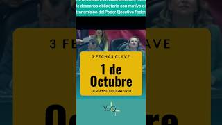 Después de 10 años por fin se reforma la LFT para establecer como descanso obligatorio el 1ooctubre [upl. by Seigel]