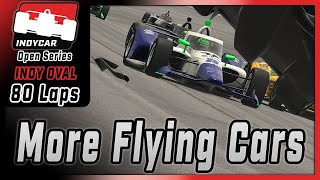 Very Competitive Field  Indycar  Indy Oval [upl. by Nonah]