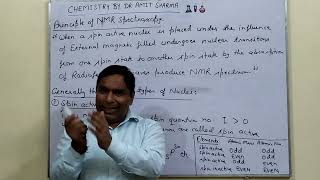 NMR SPECTROSCOPY [upl. by Haidebez369]