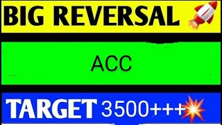 ACC SHARE LATEST NEWS TODAYACC SHARE BREAKOUT ACC SHARE ANALYSISACC SHARE LATEST NEWSACC SHARE [upl. by Aleet]