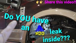 Stop Do you have water by YOUR FEET  AC FIX Ford Superduty  Expedition  F150 TSB 202107 [upl. by Rianna]