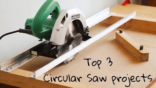 Top 3 Circular Saw Projects  3 Best Circular Saw Ideas [upl. by Norraj]