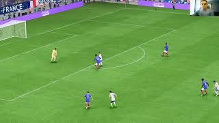 Frankreich  My reactions and comments gameplay EA Sports FC 24 [upl. by Annahvas810]