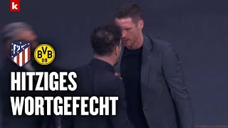 Zoff an der Seitenlinie Kehl über den Streit mit Simeone  Atletico Madrid  BVB 21 [upl. by Ymeon]