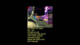 AO LÀNG FREE FIRE TRỰC TIẾP HÔM NAY TOP 1 LÀ CÓ GIẢI [upl. by Mohammed713]