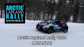 ARCTIC LAPLAND RALLY 2024  LAUANTAI [upl. by Chatwin]