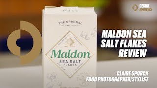 Maldon Sea Salt Flakes Review with Claire Sporck [upl. by Nanaj575]