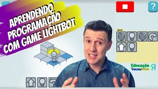 LIGHTBOT APP  Programação divertida para crianças  Hour of Code [upl. by Annah218]