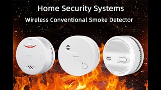 Heiman smart fire alarm system wireless standalone smoke detector fire alarm HM625PHS smarthome [upl. by Erda]