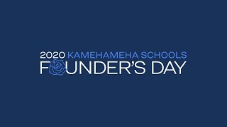 Kamehameha Schools Founders Day 2020 [upl. by Peednas]