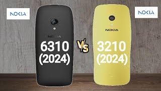 Nokia 6310 2024 vs Nokia 3210 2024 [upl. by Eckel]