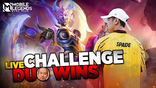 CHALLENGE DUO 1341 WIN WITH VinGaming10 day51chill streaming cicil buat besok [upl. by Novihs]