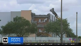 Demolition underway at Marjory Stoneman Douglas High School years after Parkland massacre [upl. by Amoritta]