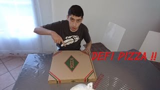 DÉFI MANGE UNE MEGA PIZZA SI TU GAGNES [upl. by Assilla484]