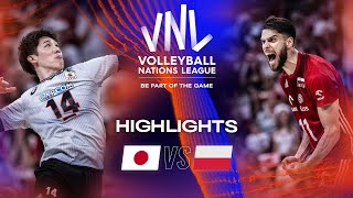 🇯🇵 JPN vs 🇵🇱 POL  Highlights Semifinals  Mens VNL 2023 [upl. by Carlos]