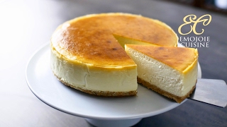 The Best New York Cheesecake Recipe  Emojoie Cuisine [upl. by Idihsar]