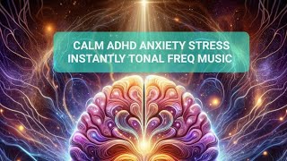 CALM ADHD ANXIETY STRESS INSTANTLY TONAL FREQ MUSIC mindsetMusic528 Meditation amp Healing Music [upl. by Powe304]