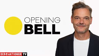 Opening Bell Bitcoin Öl Nike Beyond Meat Amazon Alphabet Netflix AMD [upl. by Rabbaj454]