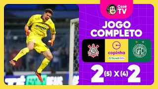 JOGO COMPLETO CORINTHIANS x GUARANI  SEGUNDA FASE  COPINHA 2024 [upl. by Nednarb]