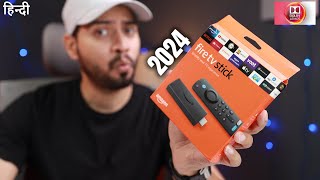 Amazon Fire TV Stick 2024 Edition with Alexa Voice Remote  UNBOXING amp SETUP  हिन्दी [upl. by Leach]