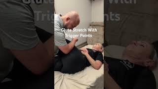 Effective glute stretch with trigger point release [upl. by Rhett]