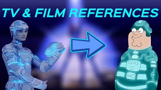 TRON REFERENCES in TV and FILM [upl. by Rebma]