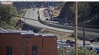 Coloradowebcam  Idaho Springs Webcam I70 Looking East [upl. by Assyram]