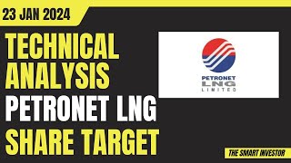 Petronet LNG share Target  Petronet LNG Share Target Price  23 January Target  Latest News [upl. by Nims]