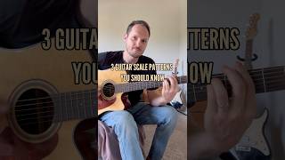 Three diatonic scale patterns you should know guitar guitarlesson guitarist guitarsolo scale [upl. by Damha]