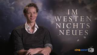 Interview mit Felix Kammerer zum Film IM WESTEN NICHTS NEUES [upl. by Gromme]