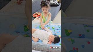 Amyra ka 1st Bhaiya dooj shorts ytshorts youtubeshorts fun roleplayshorts roleplay [upl. by Delilah]