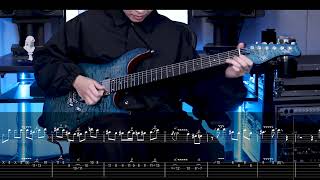 Dolphin Shoals  THE MARIO LICK COVER on Guitar 🚙  Mayones Aquila Elite S [upl. by Lezah]