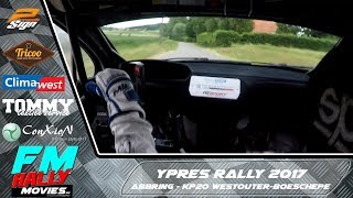 Ypres rally 2017  ONBOARD  Abbring  KP20 WestouterBoeschepe HD [upl. by Deaner]