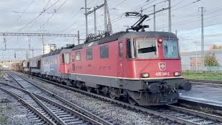 ZugverkehrTrains at Pratteln 151123 [upl. by Aimat9]