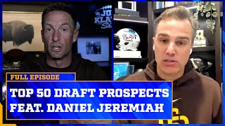 Daniel Jeremiah on his latest Top 50 Draft Prospects list and Richardson’s rise  Joel Klatt [upl. by Nivrag]